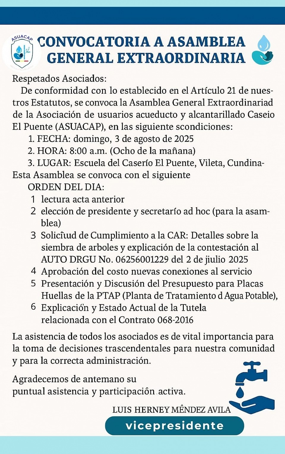 asuacap villeta