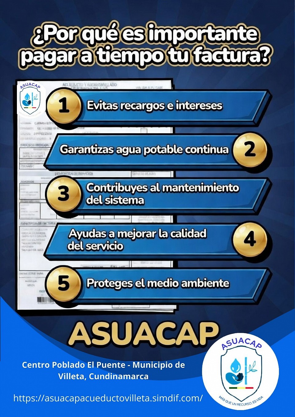 Asuacap, Villeta